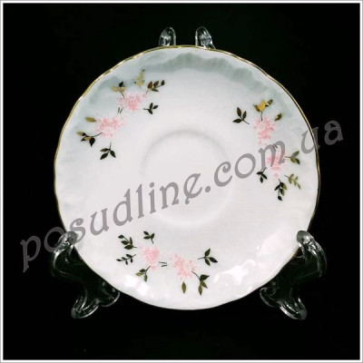 Блюдце Rococo Pink 12,5 см 