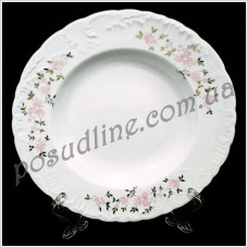 Тарелка суповая Rococo Pink 22,5 см