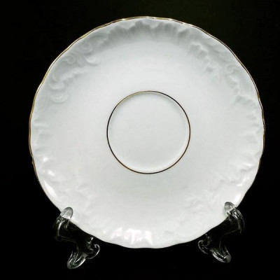 Блюдце Rococo White 15,7 см 