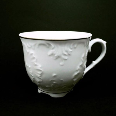Чашка на ножке Rococo White 250 мл 