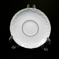 Блюдце Rococo White 12,5 см 