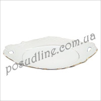 Селедочница Rococo White 25 см 