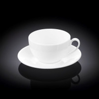 Чашка чайная с блюдцем Wilmax 250 мл WL-993000