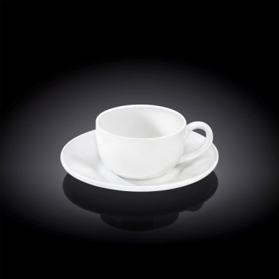 Чашка кофейная с блюдцем Wilmax 100 мл WL-993002