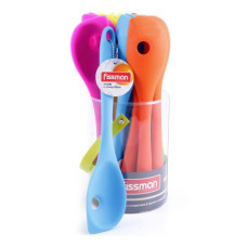 Ложка силиконовая с отверстием Fissman Iris 1322 F