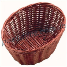 Корзинка овальная FoREST 18х13х6,5 см темно-коричневая 531012