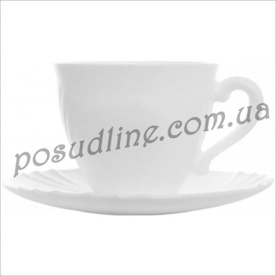 Чашка с блюдцем Luminarc Cadix 220 мл 2 пр 37784