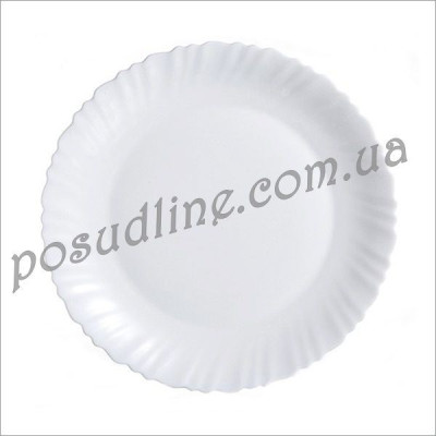 Тарелка обеденная круглая Luminarc Feston 25 см P2280