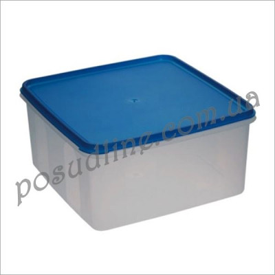 Емкость квадратная для морозилки Plast Team Maxi 8 л 28,3x28,3x14,1 см 3631