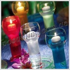 Подсвечник Bormioli Rocco Lucilla 8,7х16,5 голубой 700020-588