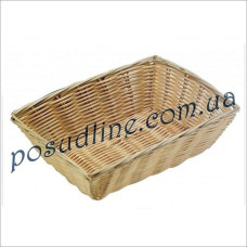 Корзинка прямоугольная FoREST 23x15x7 см светло-коричн. 530041