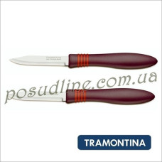 Нож для овощей Tramontina Cor&Cor 76 мм фиолет. ручка 23461/293