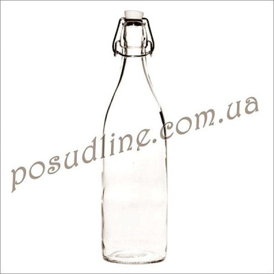 Бутылка с зажимом Bormioli 1 л 666260