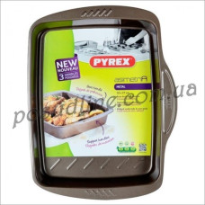 Форма прямоугольная Pyrex Asimetria 35x27 см AS35RR0