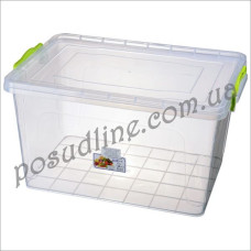 Емкость прямоугольная Box Lux Украина 23 л 45х31,2х25 см 01251У