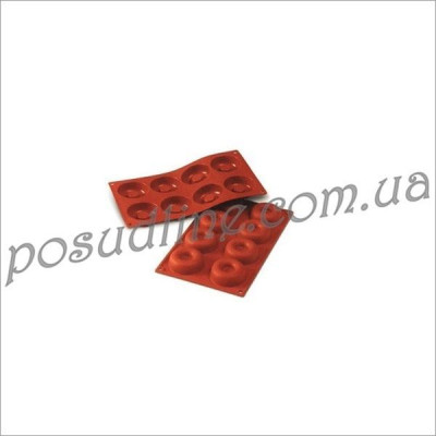 Форма силиконовая Silikomart Пончики 72х23 мм SF012/C