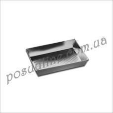 Противень с рифленым дном 410х300х60 мм 16291