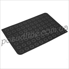 Коврик силиконовый для макаронс Silikomart d=40мм 600х400 мм MAC02/C