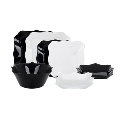 Сервиз столовый Luminarc Authentic Black&White 19 пр E6195