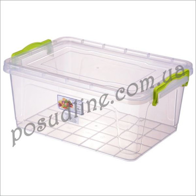 Емкость прямоугольная Box Lux Украина 9,5 л 37,5х25,5х16,6 см 01248У95