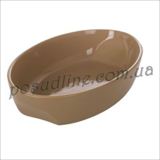 Форма овальная керамическая для запекания Pyrex Curves 28х18 см кофейная CU28OR9
