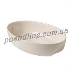 Форма овальная керамическая для запекания Pyrex Curves 28х18 см кремовая CU28OR8