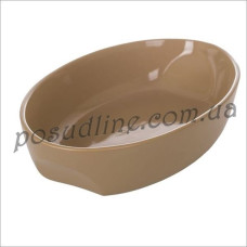 Форма овальная керамическая для запекания Pyrex Curves 33х21 см кофейная CU33OR9