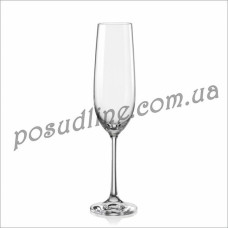 Набор бокалов для шампанского Bohemia Viola 190 мл 6 пр b40729-190