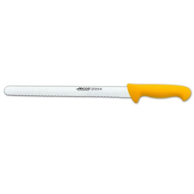 Нож для выпечки Arcos серия 2900 30 см желтая ручка 293700