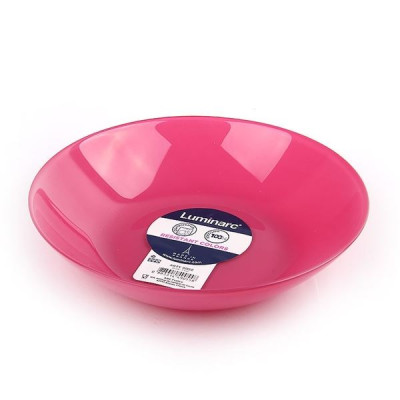 Тарелка круглая суповая Luminarc Arty Pink 20 см L1052