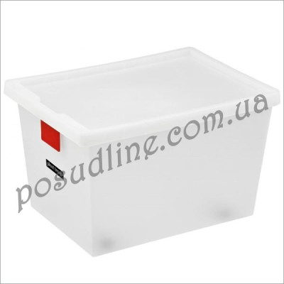 Ящик для хранения Plast Team TagStore 12 л с крышкой 2394