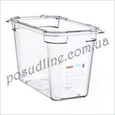 Гастроемкость из поликарбоната 1/3 Araven 325х176, h 150 мм 09820
