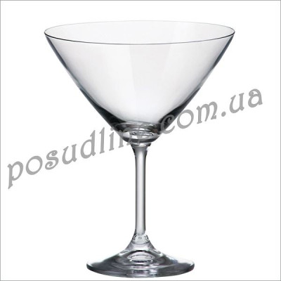 Набор бокалов для мартини Bohemia Sylvia (Klara) 280 мл 6 пр b4s415