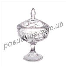 Сахарница на ножке Bohemia Pinwheell 150 мм b59002-99030