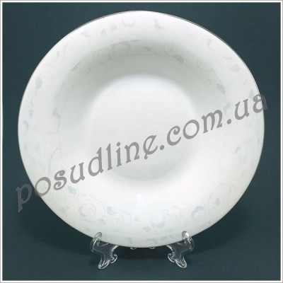Тарелка суповая круглая Astera Lace 24 см A0160-16078S