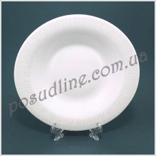 Тарелка суповая круглая Astera White Queen 24 см A0160-16111