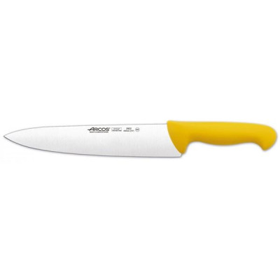 Нож поварской Arcos 2900 25 см желтый 292200