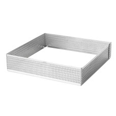 Форма перфорированная квадратная Lacor 16x16 см, h 2 cм 68556