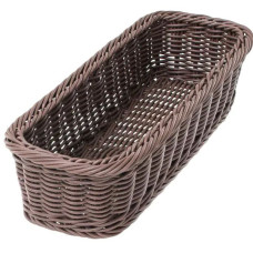 Корзинка прямоугольная FoREST 28x11x5 см темно-коричневая 522209