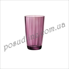 Стакан высокий Bormioli Rocco Pulsar 470 мл бордовый 360710M02321990