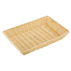 Корзинка прямоугольная FoREST 30x22x6 см светло-коричневая 531121