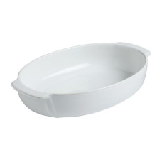 Форма овальная керамическая для запекания Pyrex Signature 30х20 см белая SG30OR1