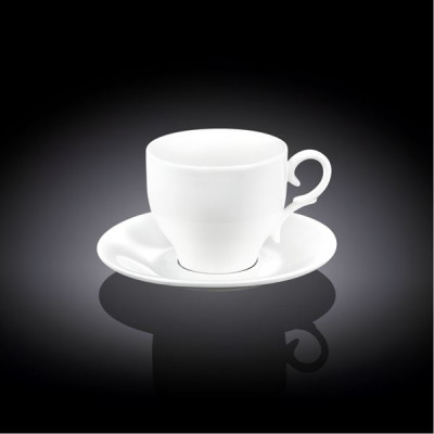 Чашка кофейная с блюдцем Wilmax 90 мл WL-993103