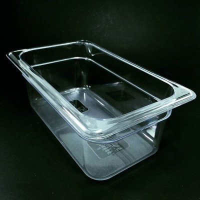 Гастроемкость из поликарбоната 1/4 Sunnex 265x162, h 100 мм, 2,5 л 80144