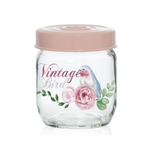 Банка для сыпучих Herevin Vintage Birds 420 мл 171341-050