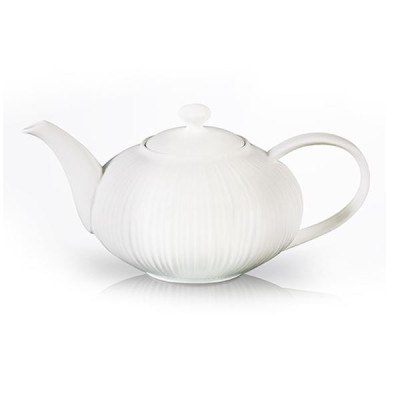 Чайник заварочный фарфор. Fissman 1000 мл Elegance White 9351 F