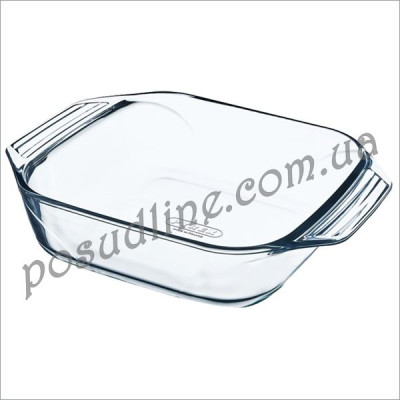 Форма квадратная Pyrex Irresistible 29х23х7 см 2,3 л стекло 400B000