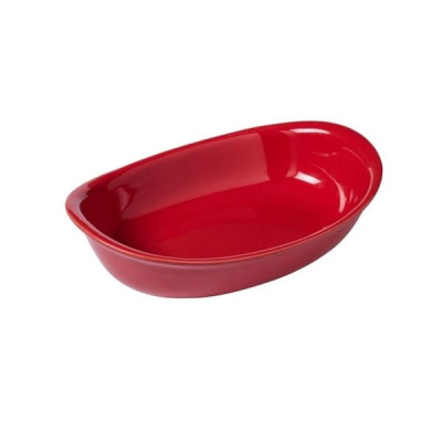 Форма  овальная керамическая Pyrex Supreme 31х21 см красная SU31OR5