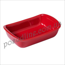Форма прямоугольная керамическая Pyrex Supreme 22х15 см красная SU22RR5