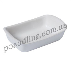 Форма прямоугольная керамическая Pyrex Supreme 26х18 см белая SU26RR1